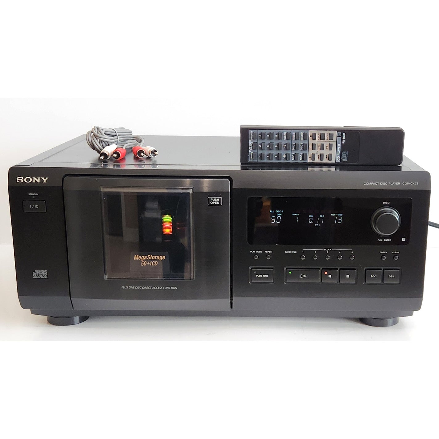 Sony CDP-CX53 MegaStorage 50+1 CD Changer