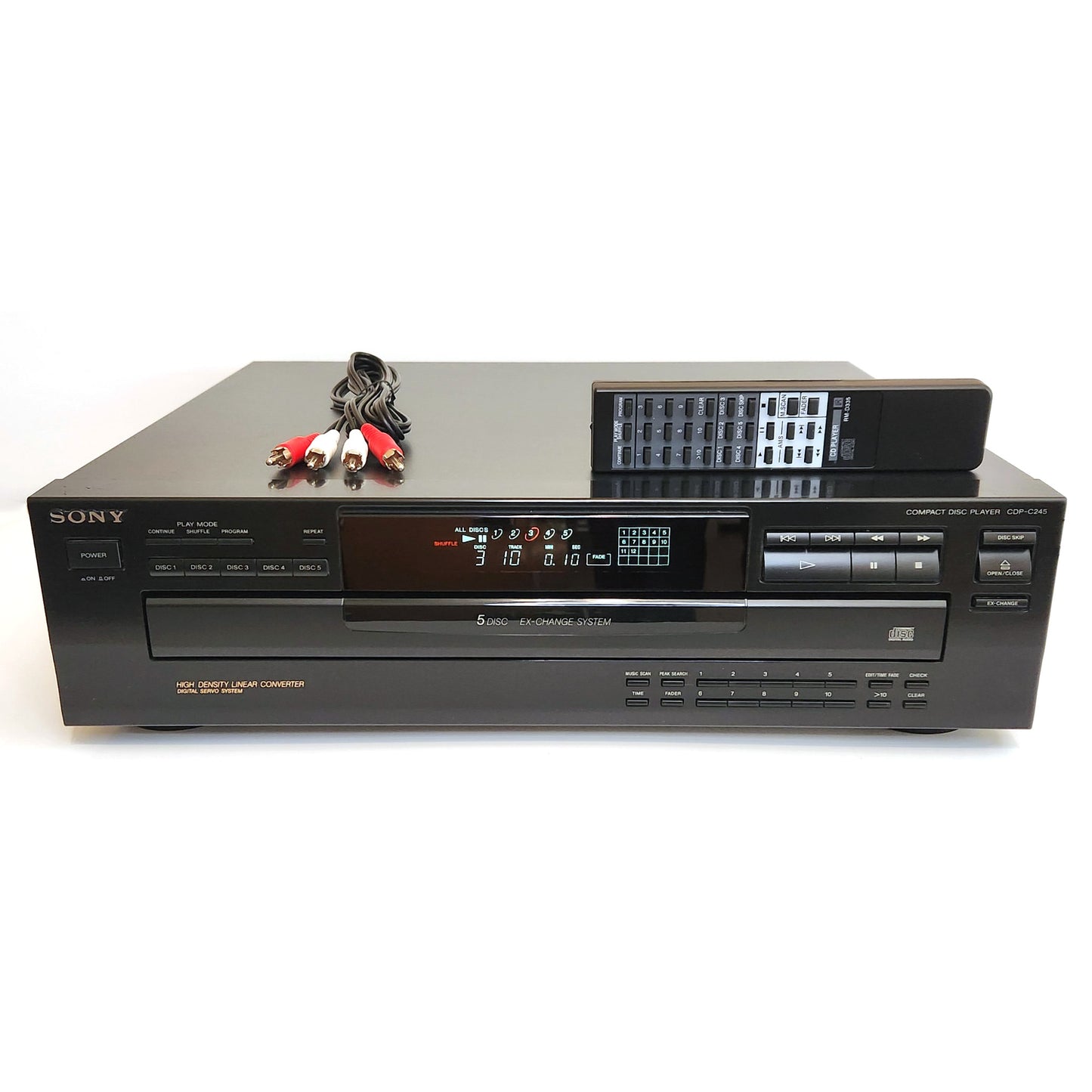 Sony CDP-C245 5-Disc Carousel CD Changer