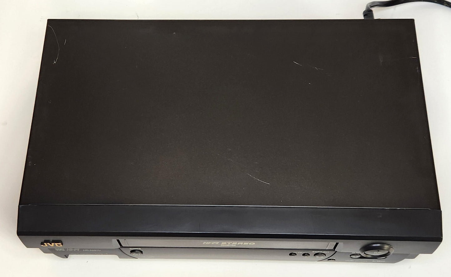 JVC HR-A591U VCR, 4-Head Hi-Fi Stereo - Top
