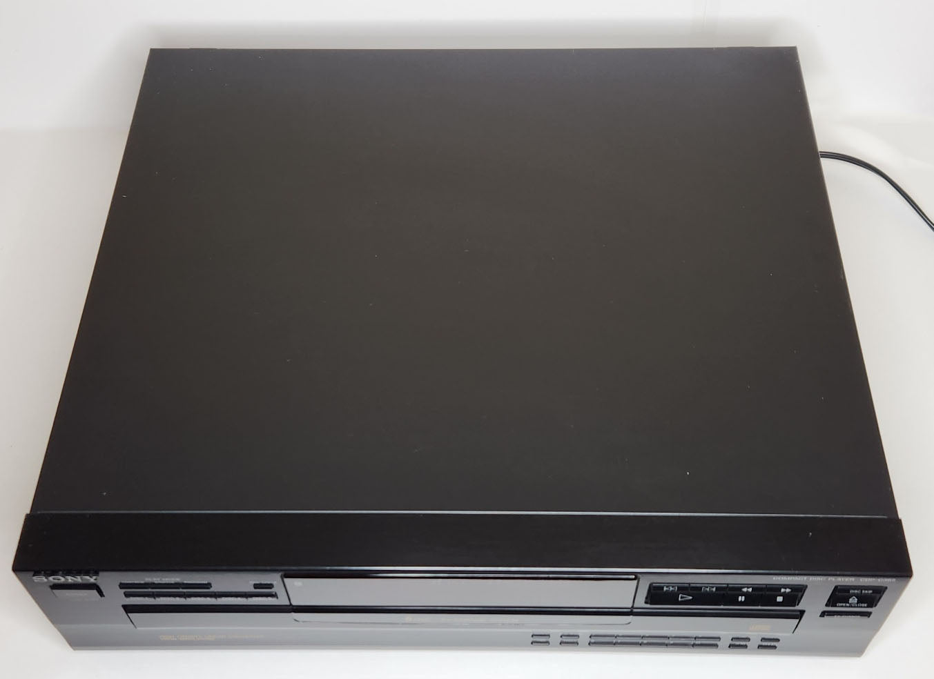 Sony CDP-C365 5-Disc Carousel CD Changer - Top