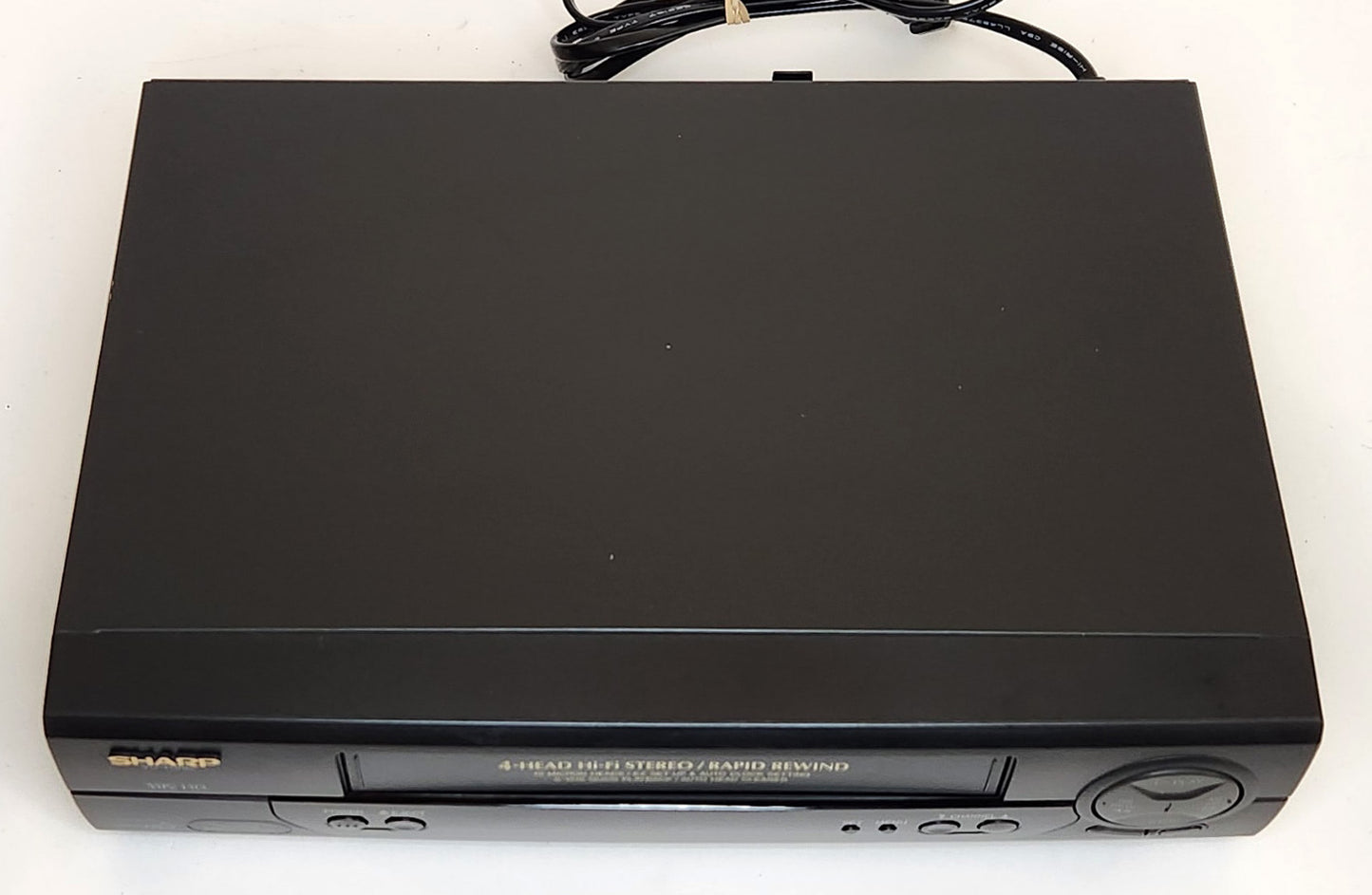 Sharp VC-H992U VCR, 4-Head Hi-Fi Stereo - Top