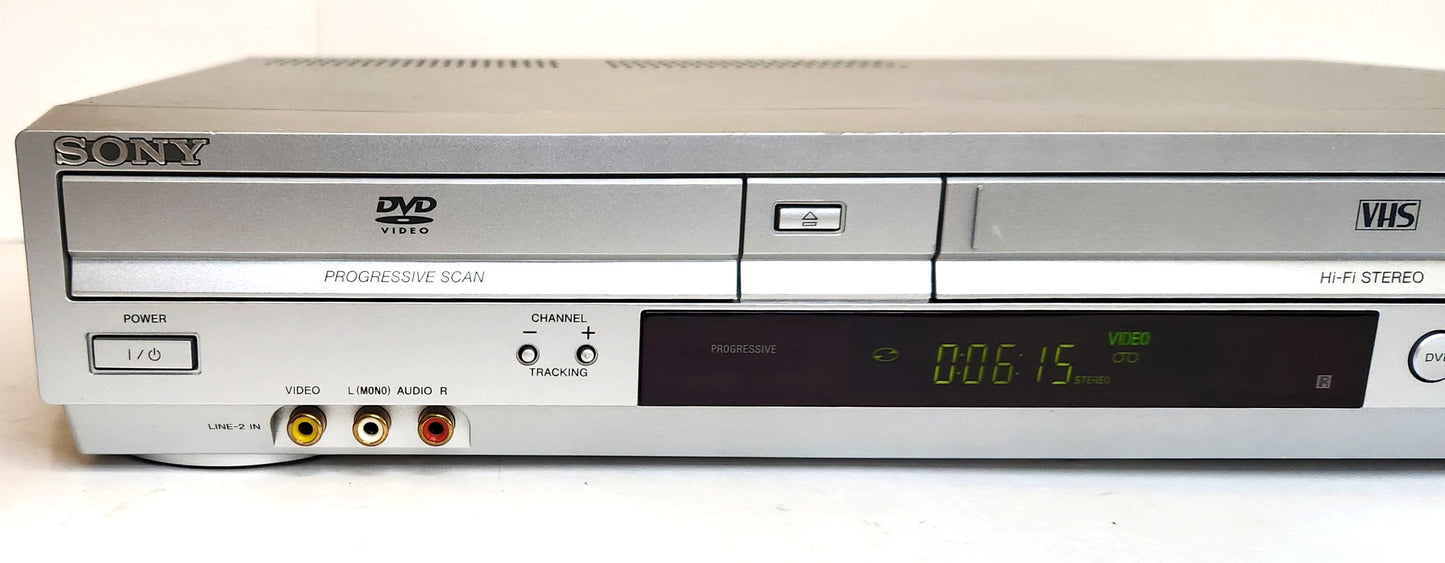 Sony SLV-D370P VCR/DVD Player Combo - Left
