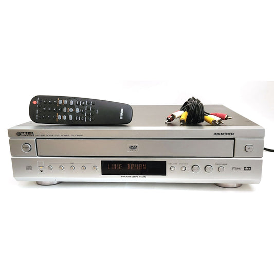 Yamaha DV-C6660 Natural Sound DVD/CD Player, 5 Disc Carousel Changer