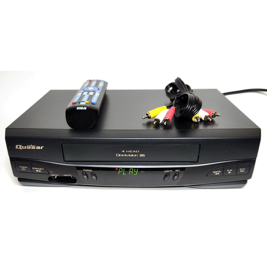 Quasar (Panasonic) VHQ-41M Omnivision VCR, 4-Head Mono