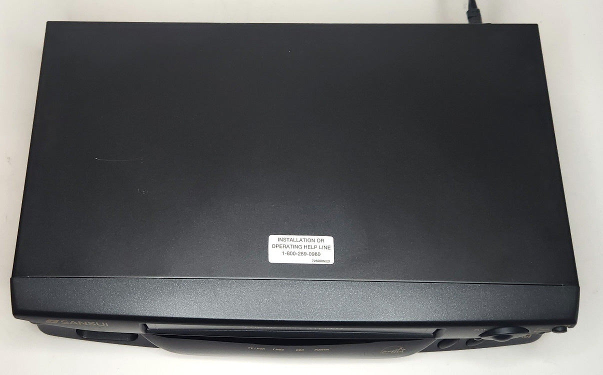 Sansui VHF6010C VCR, 4-Head Hi-Fi Stereo - Top
