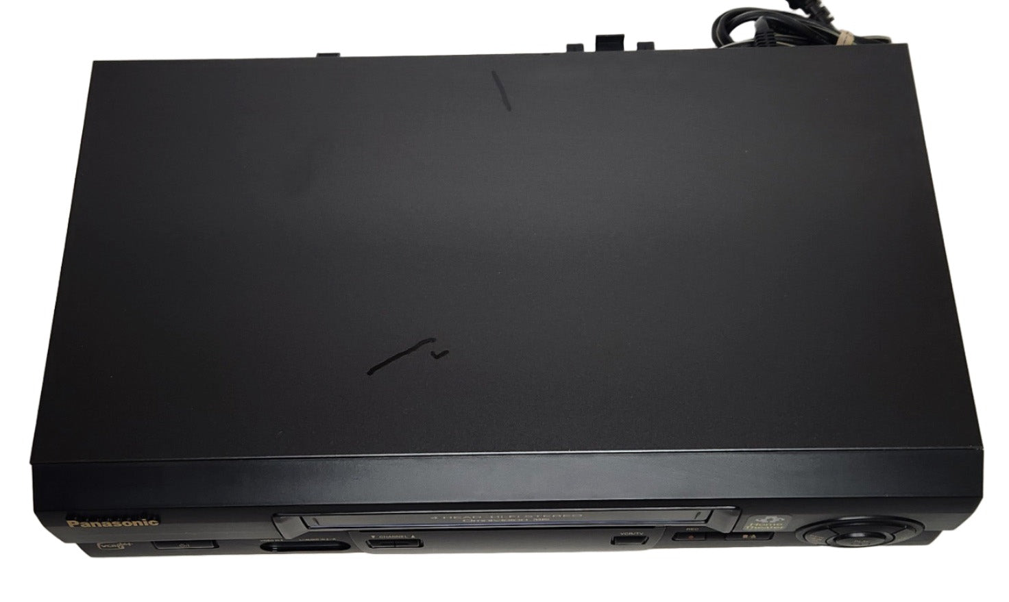 Panasonic PV-V4611 Omnivision VCR, 4-Head Hi-Fi Stereo - Top