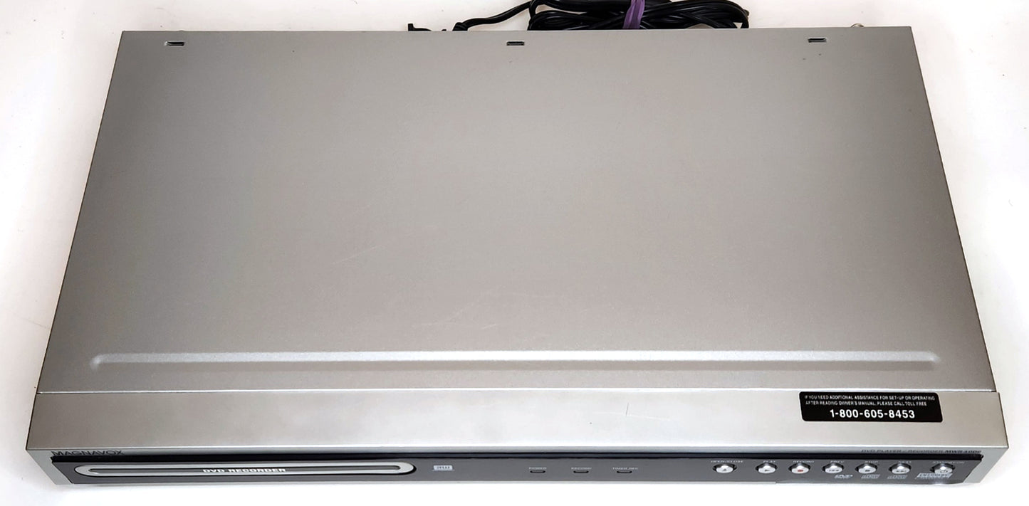 Magnavox MWR10D6 DVD Recorder - Top