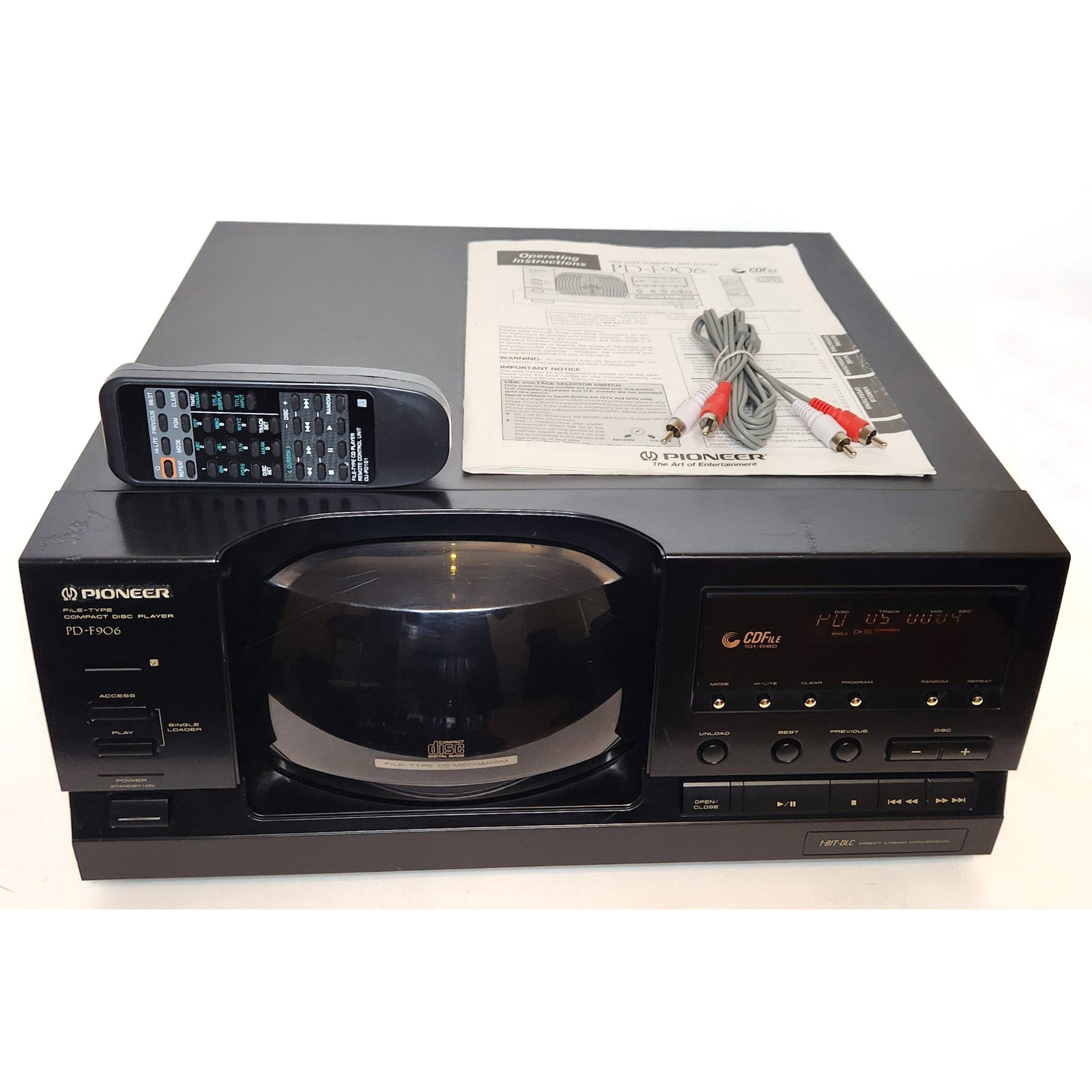 Pioneer PD-F906 CD Changer, 101 shops Compact CD Player.