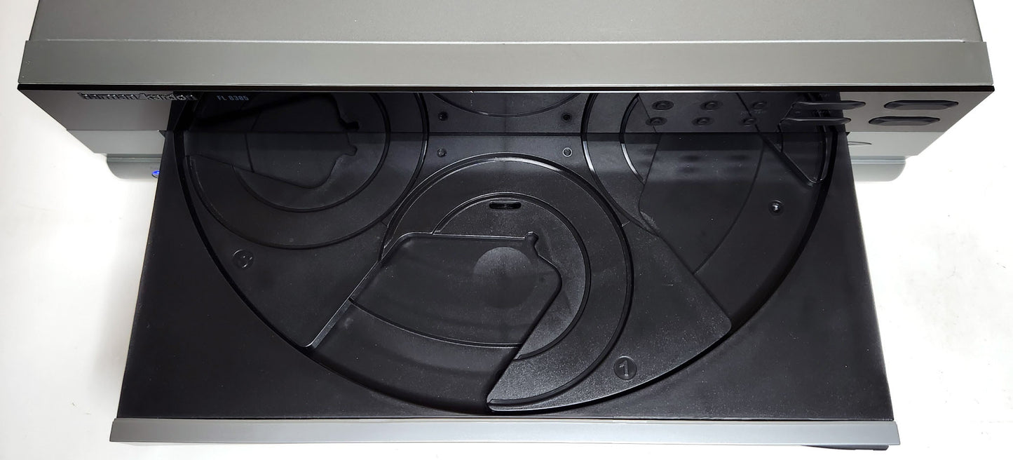 Harman Kardon FL 8385 5-Disc Carousel CD Changer - Open