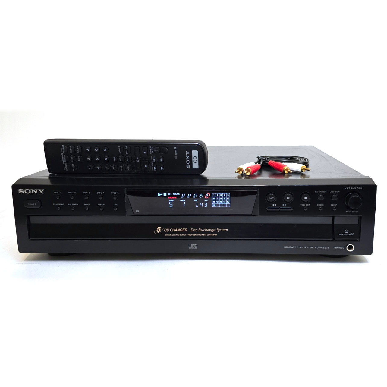 Sony 5-CD Changer CDP-CE375 sale