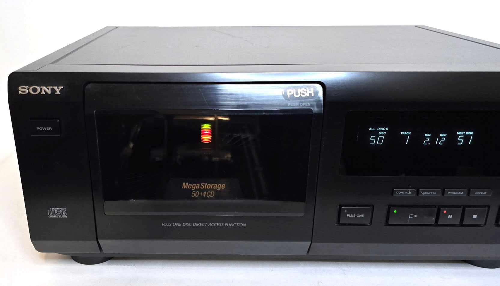 Sony CDP-CX50 MegaStorage 50+1 CD Changer - Left