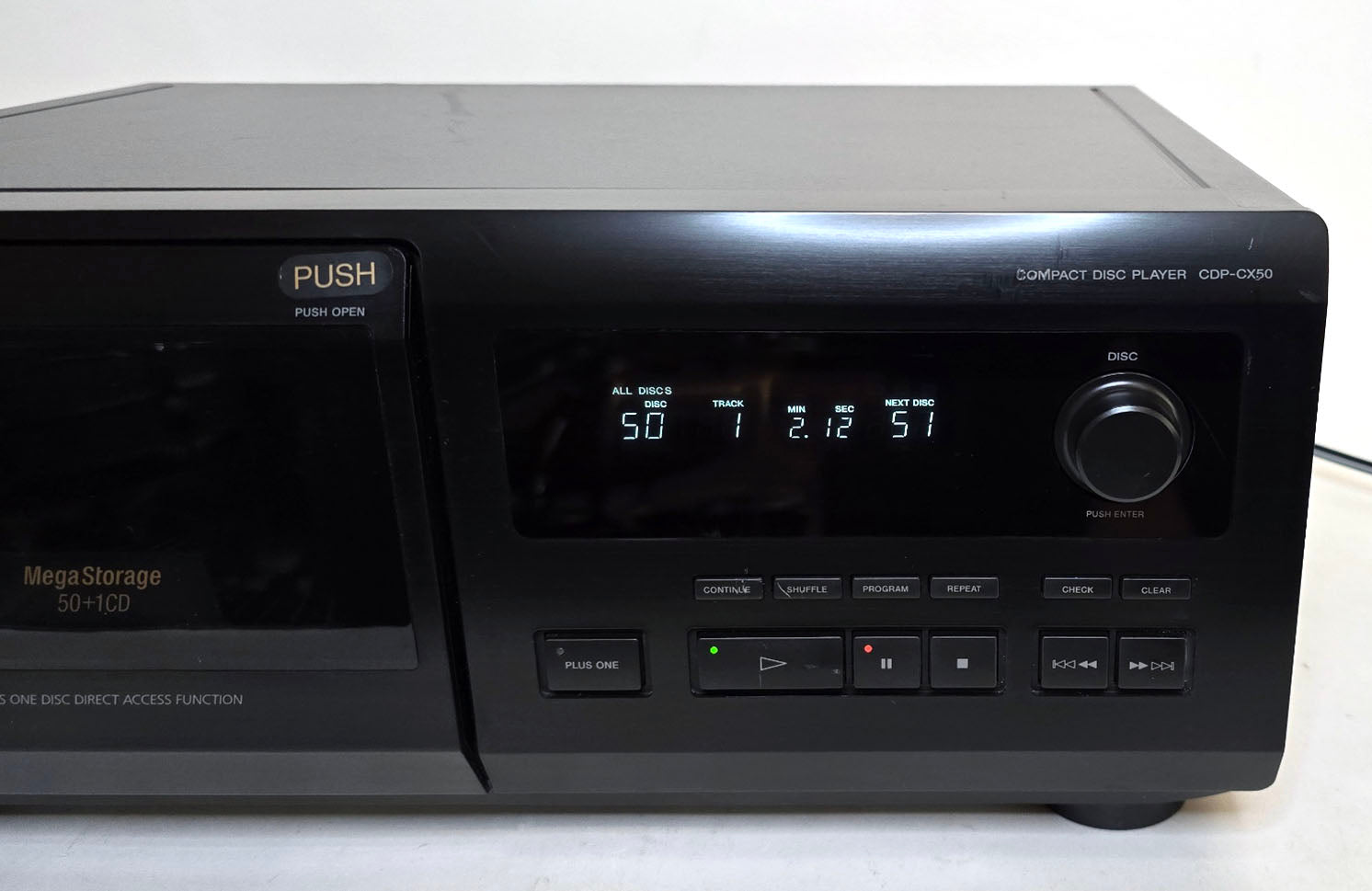 Sony CDP-CX50 MegaStorage 50+1 CD Changer - Right