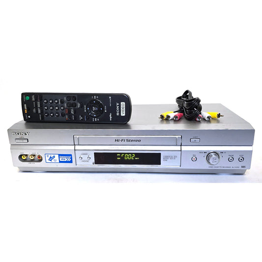 Sony SLV-N750 VCR, 4-Head Hi-Fi Stereo