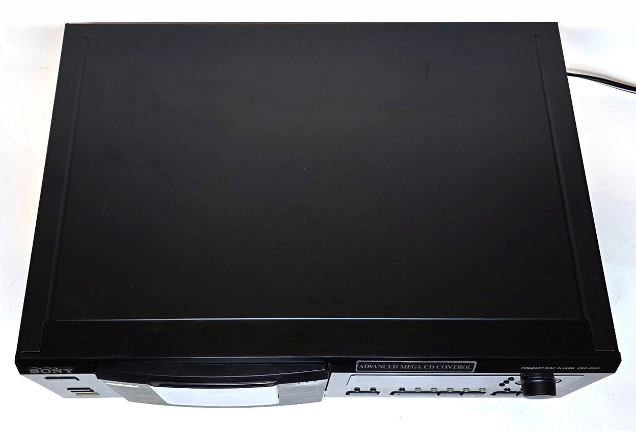 Sony CDP-CX57 MegaStorage 50+1 CD Changer - Top