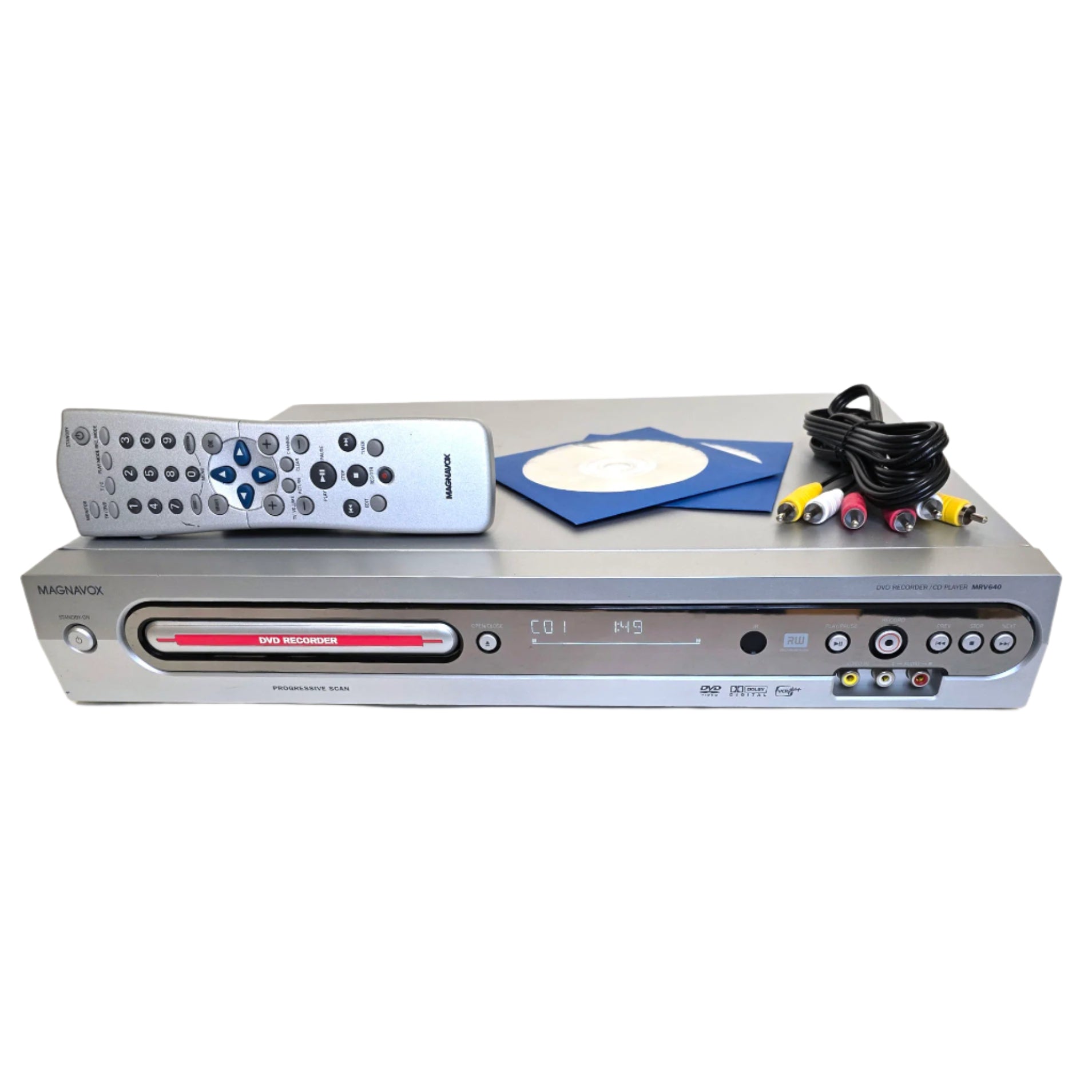 Magnavox MRV640 17 DVD Recorder VCR DVD magnavox-mrv640-17-dvd-recorder-vcr-dvd