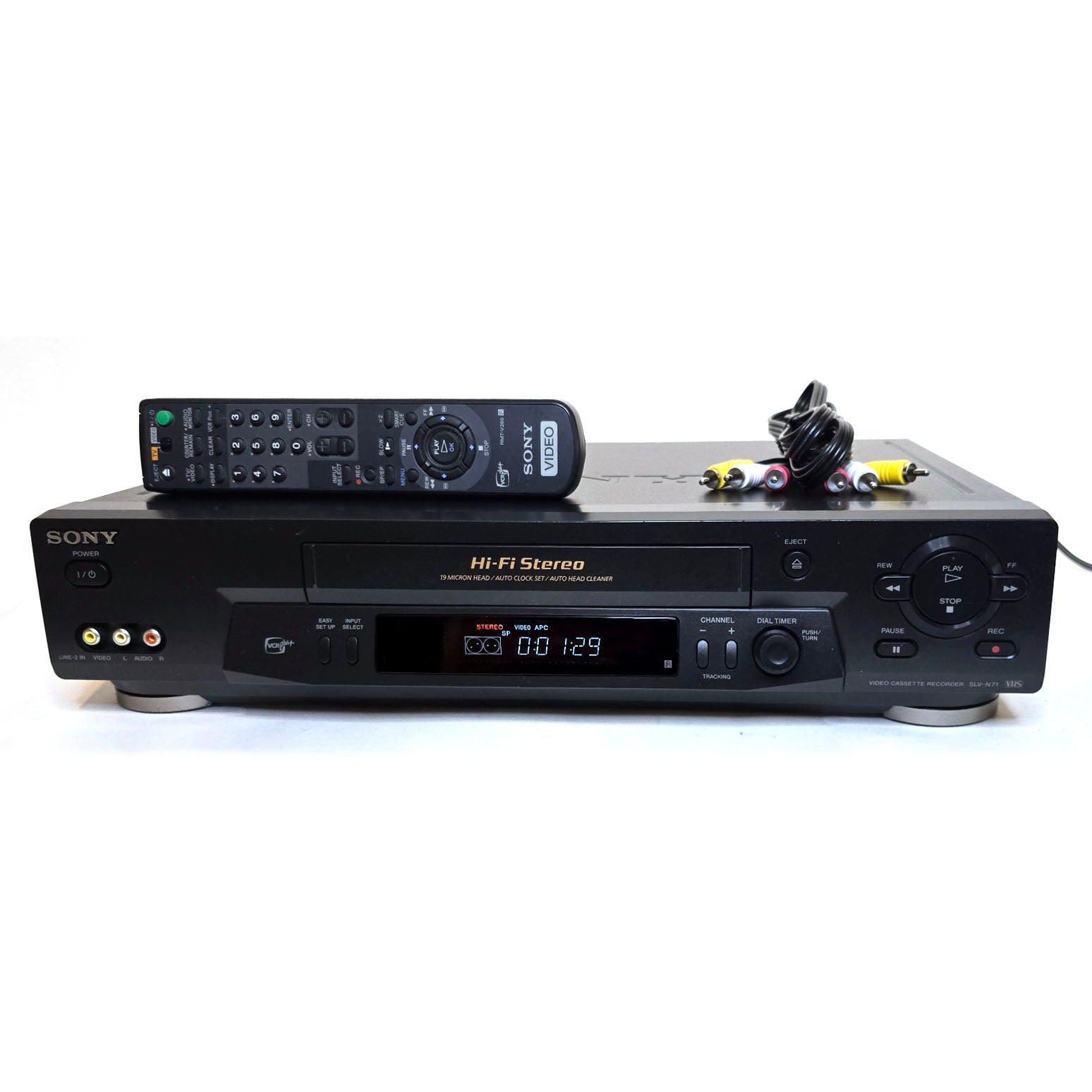 Sony SLV-N71 VCR, 4-Head Hi-Fi Stereo