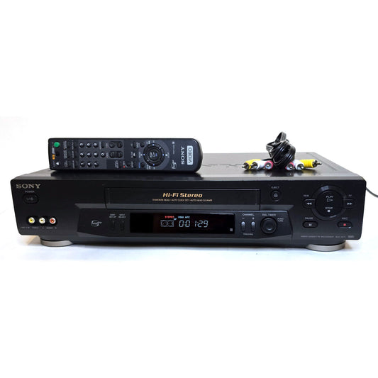 Sony SLV-N71 VCR, 4-Head Hi-Fi Stereo