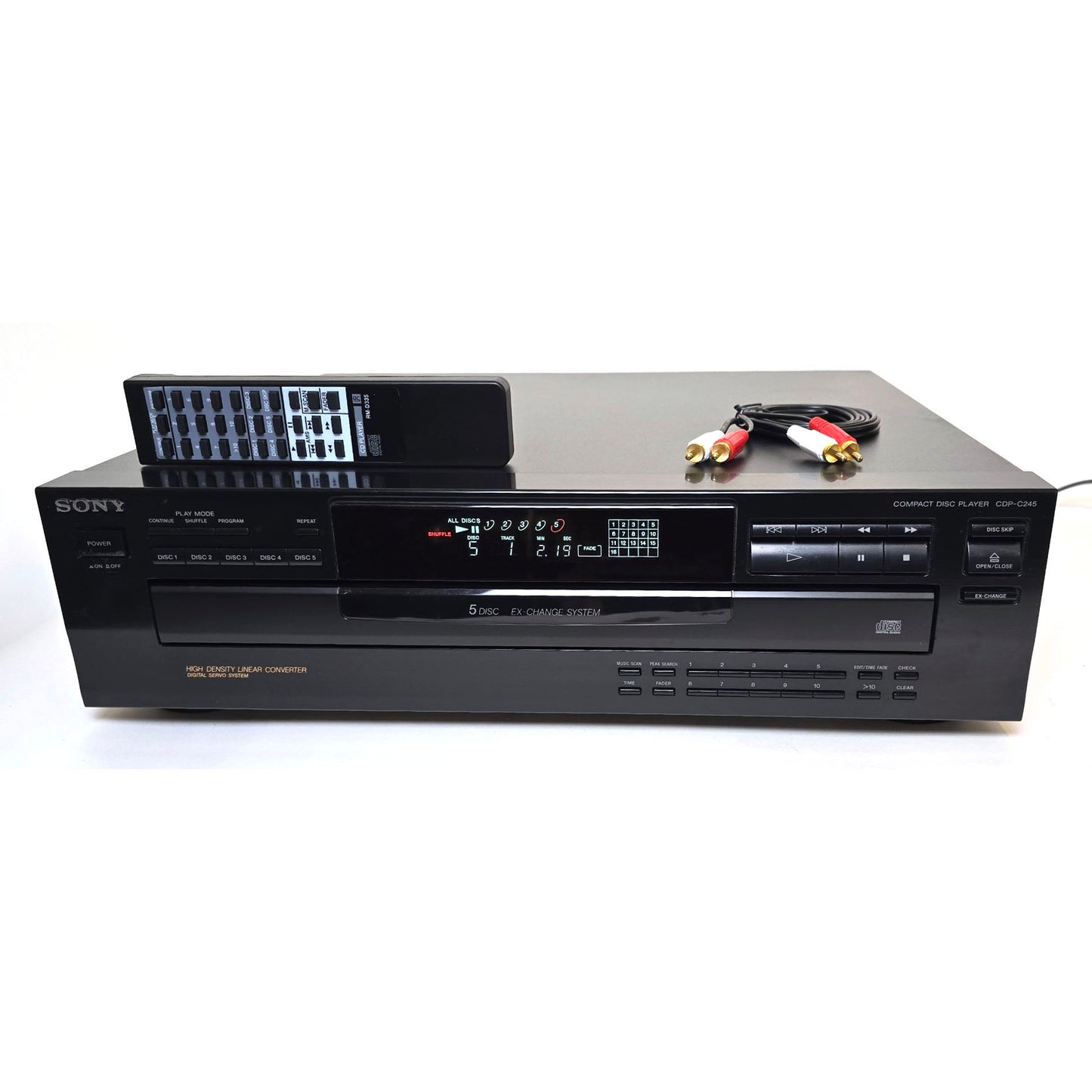 Sony CDP-C245 5-Disc Carousel CD Changer
