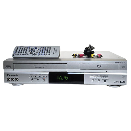 Panasonic PV-D4733S Omnivision VCR/DVD Player Combo