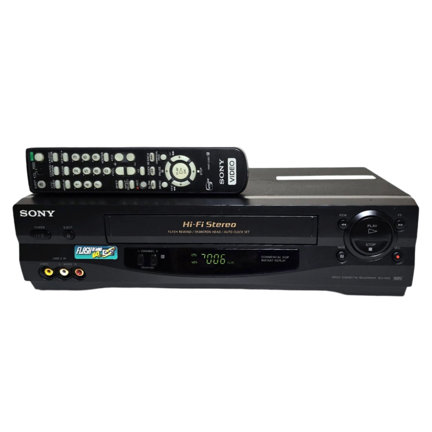 Sony SLV-N55 VCR, 4-Head Hi-Fi Stereo