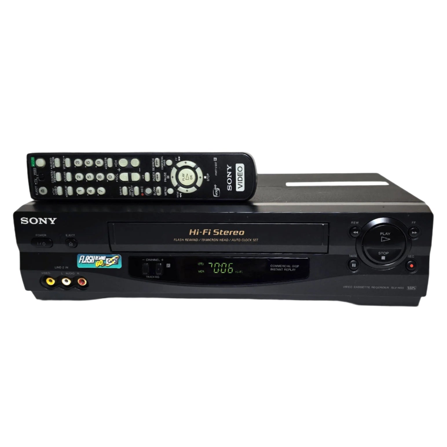 Sony SLV-N55 VCR, 4-Head Hi-Fi Stereo