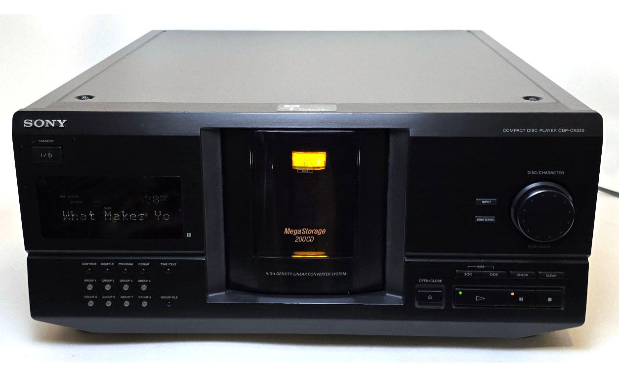 Sony CDP-CX220 MegaStorage 200 CD Changer