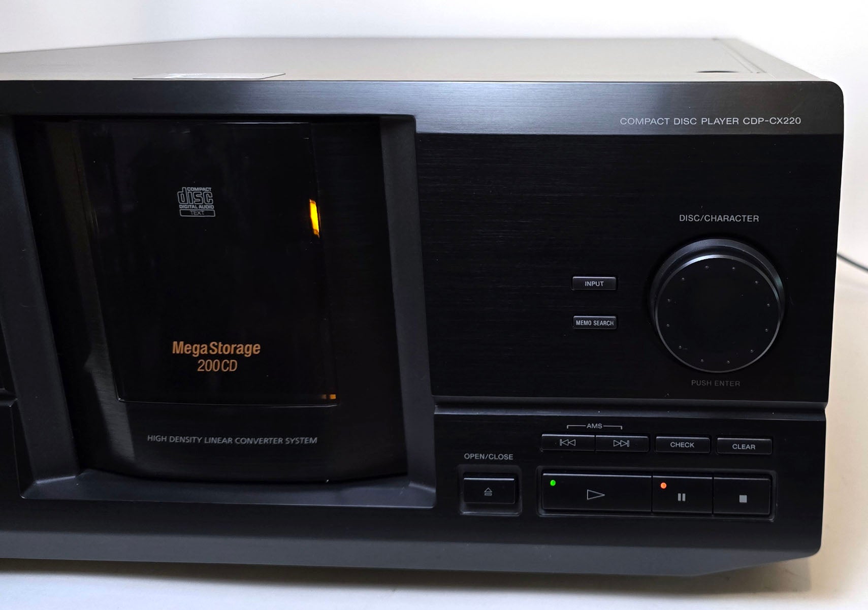 Sony CDP-CX220 MegaStorage 200 CD Changer - Right