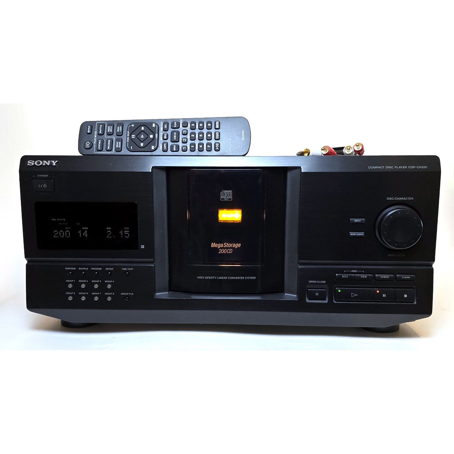 Sony CDP-CX220 MegaStorage 200 CD Changer