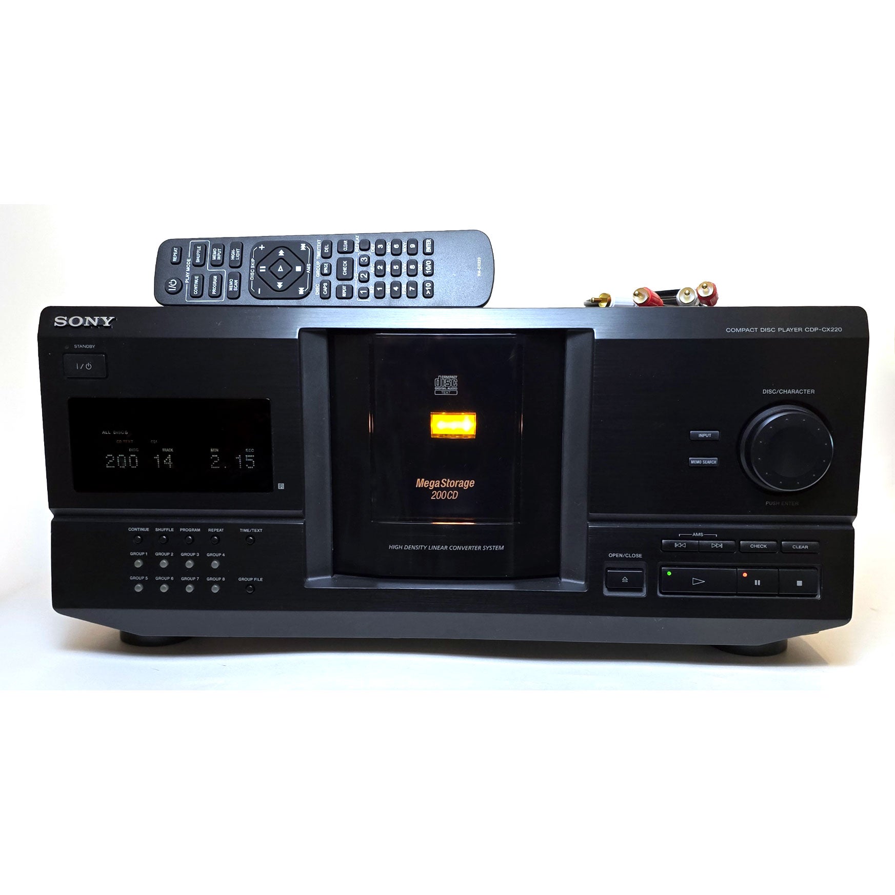 Sony CDP-CX220 MegaStorage 200 CD Changer