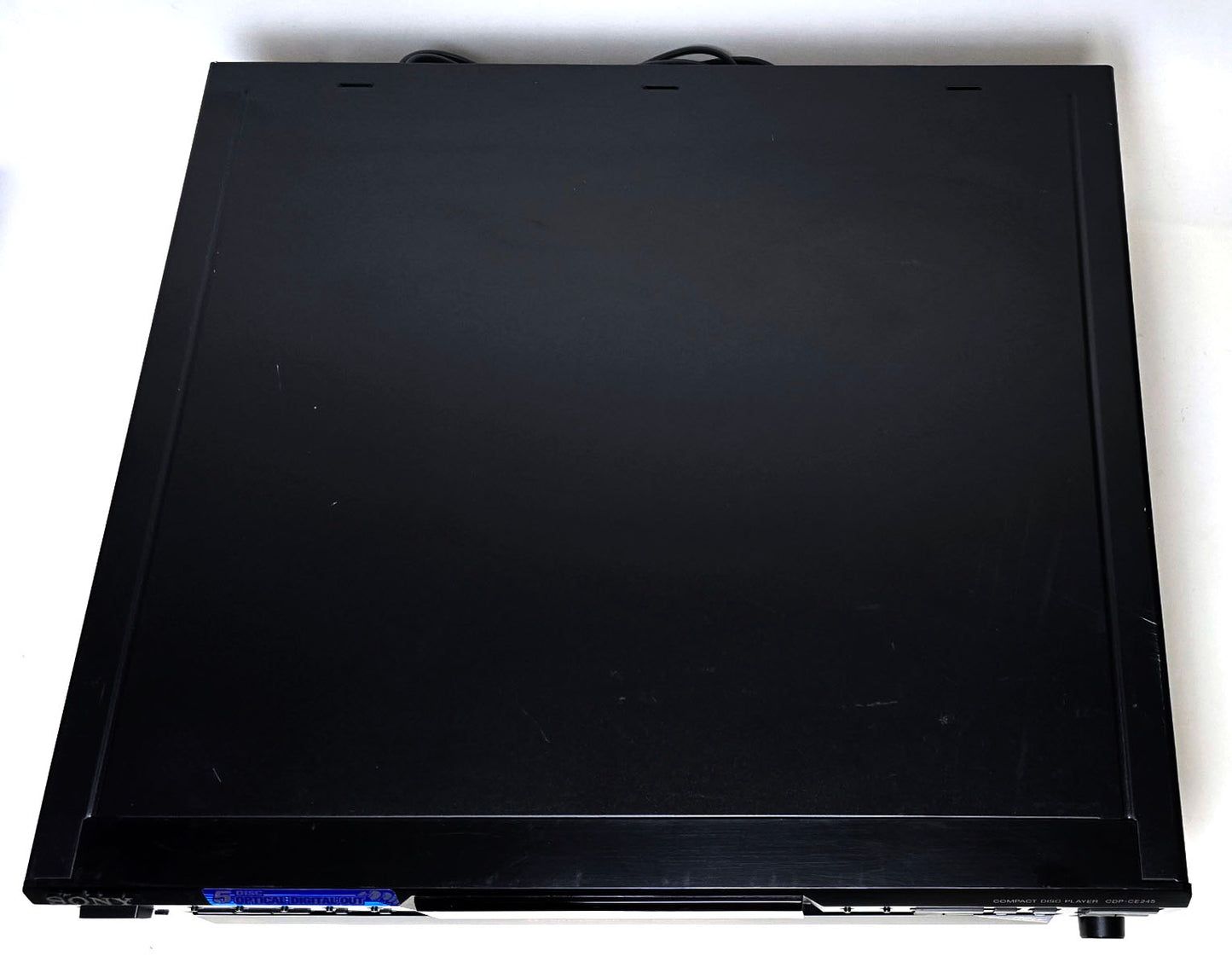 Sony CDP-CE245 5-Disc Carousel CD Changer - Top