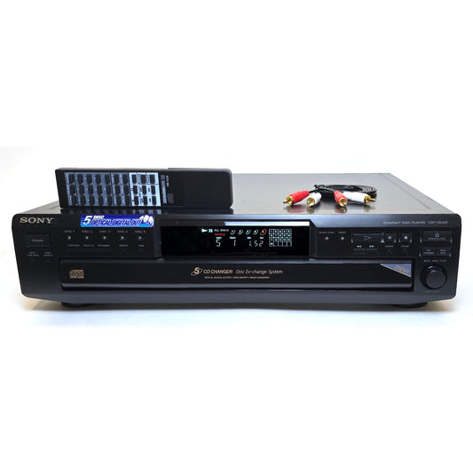 Sony CDP-CE245 5-Disc Carousel CD Changer