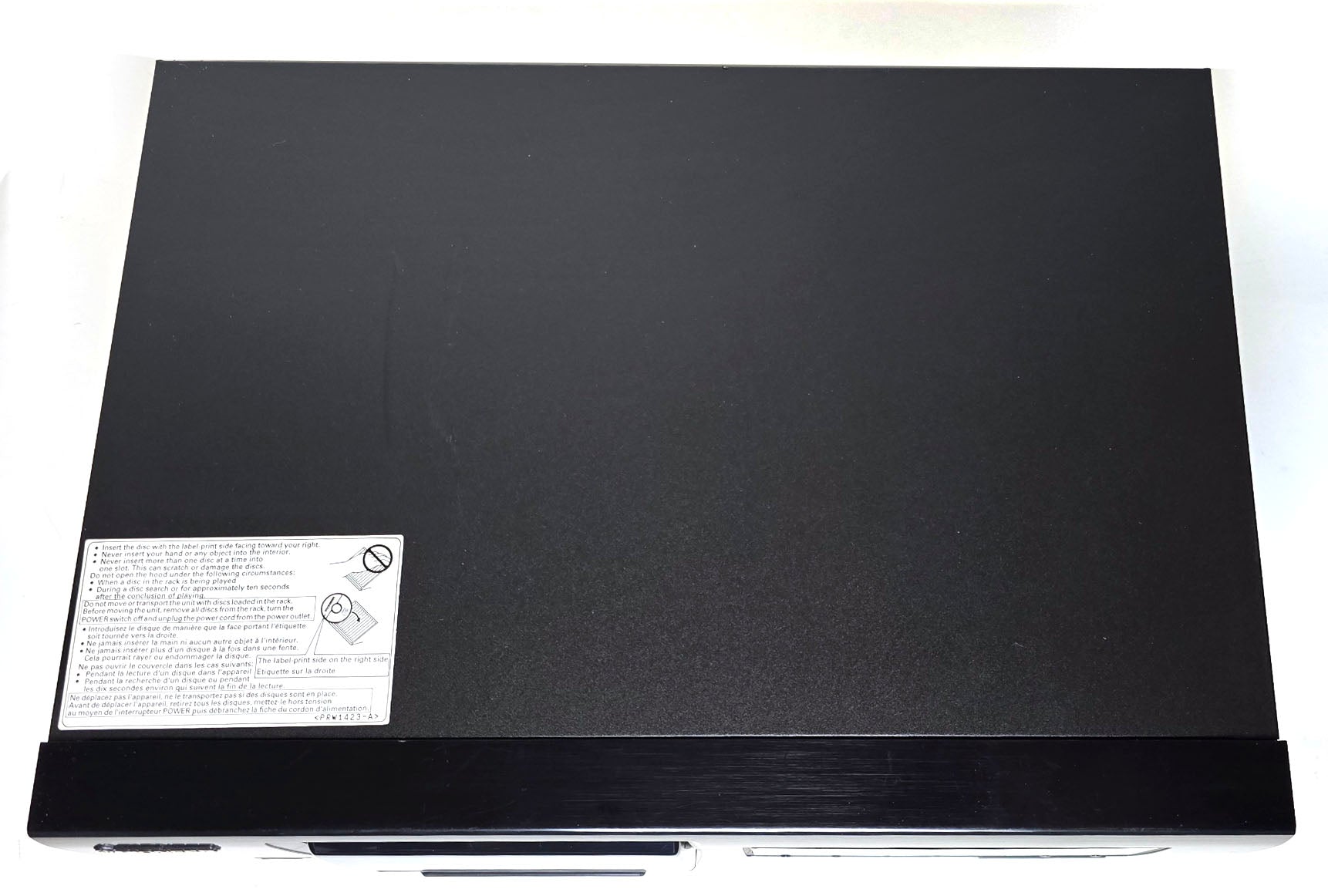 Pioneer PD-F605 25-Disc CD Changer - Top