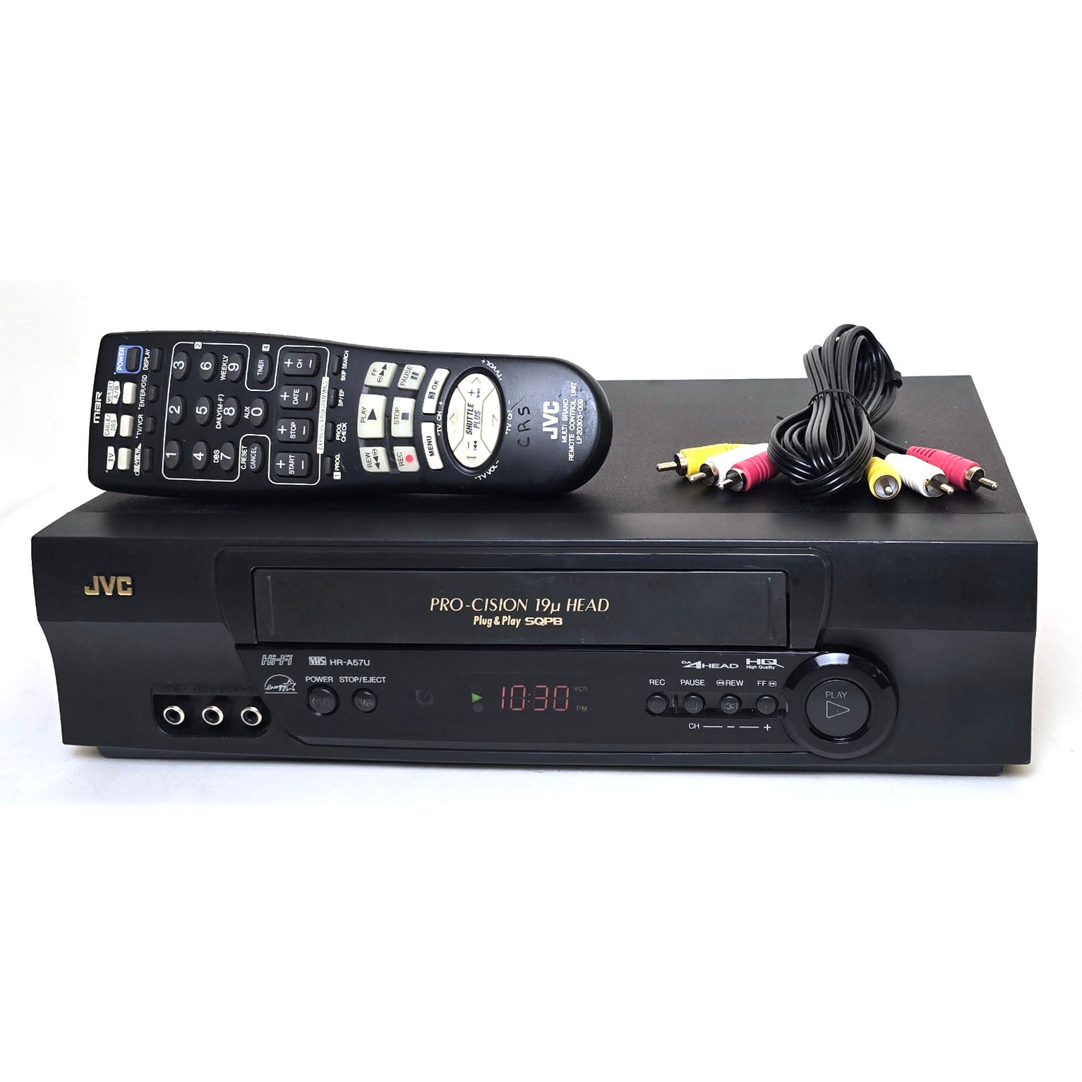 JVC HR-A57U VCR, 4-Head Hi-Fi Stereo