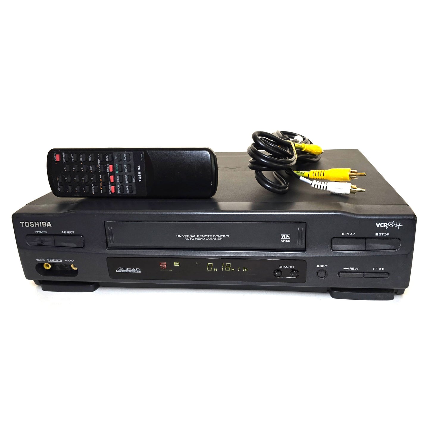 Toshiba M-456 VCR, 4-Head Mono