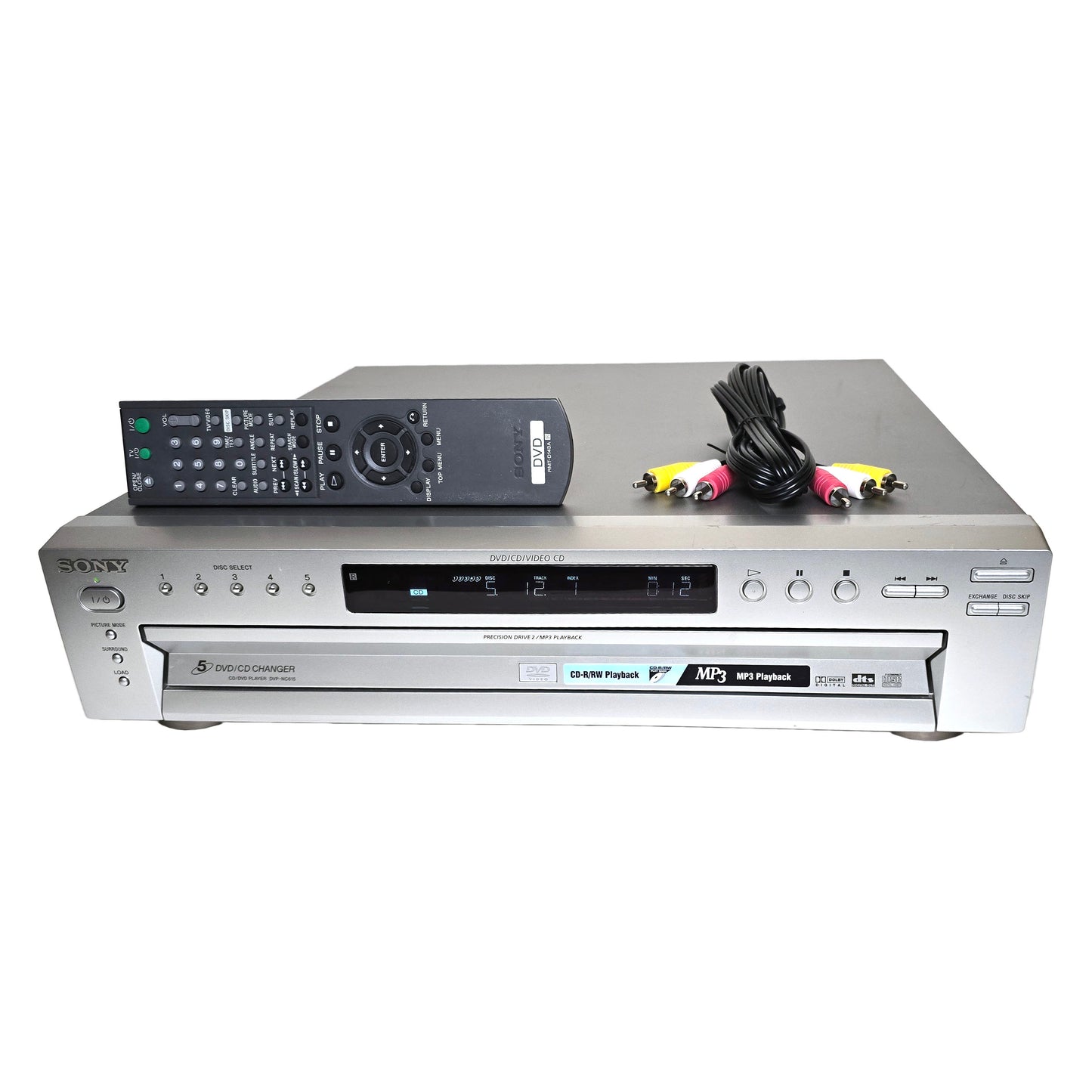 Sony DVP-NC615/S DVD/CD Player, 5 Disc Carousel Changer