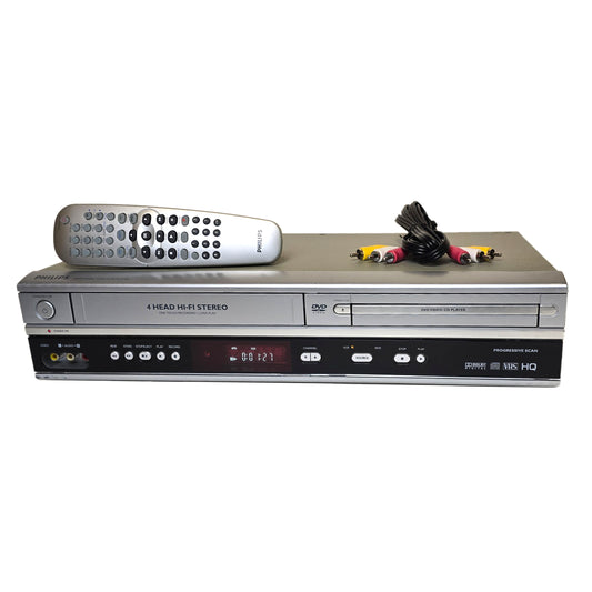 Philips DVP3050V VCR/DVD Player Combo