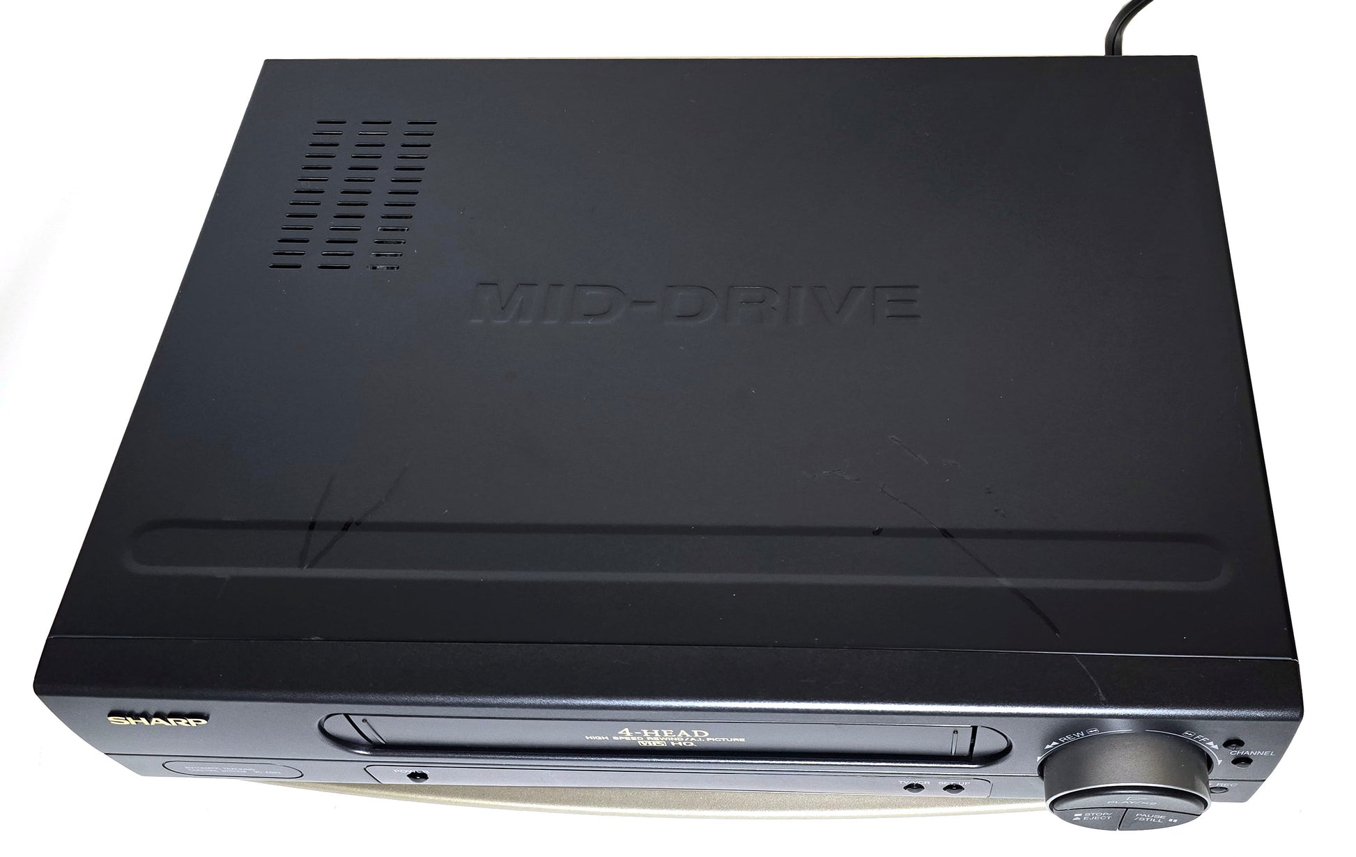Sharp VC-A523U VCR, 4-Head Mono - Top