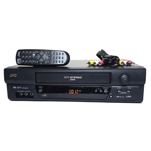 JVC HR-A591U VCR, 4-Head Hi-Fi Stereo
