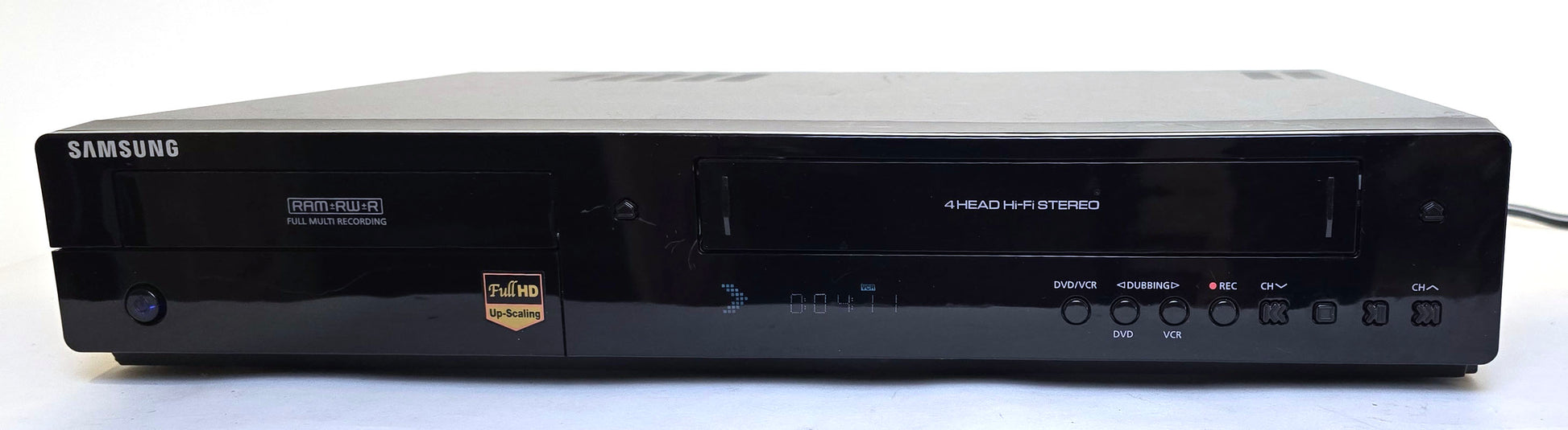 Samsung DVD-VR375 VCR/DVD Recorder Combo with HDMI - Front