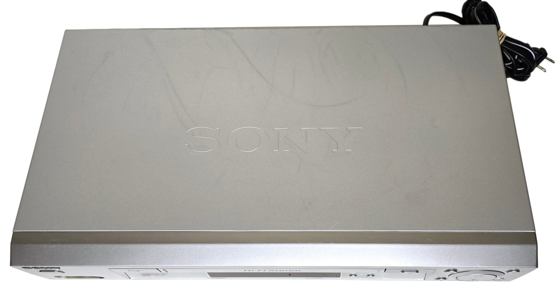 Sony SLV-N700 VCR, 4-Head Hi-Fi Stereo - Top