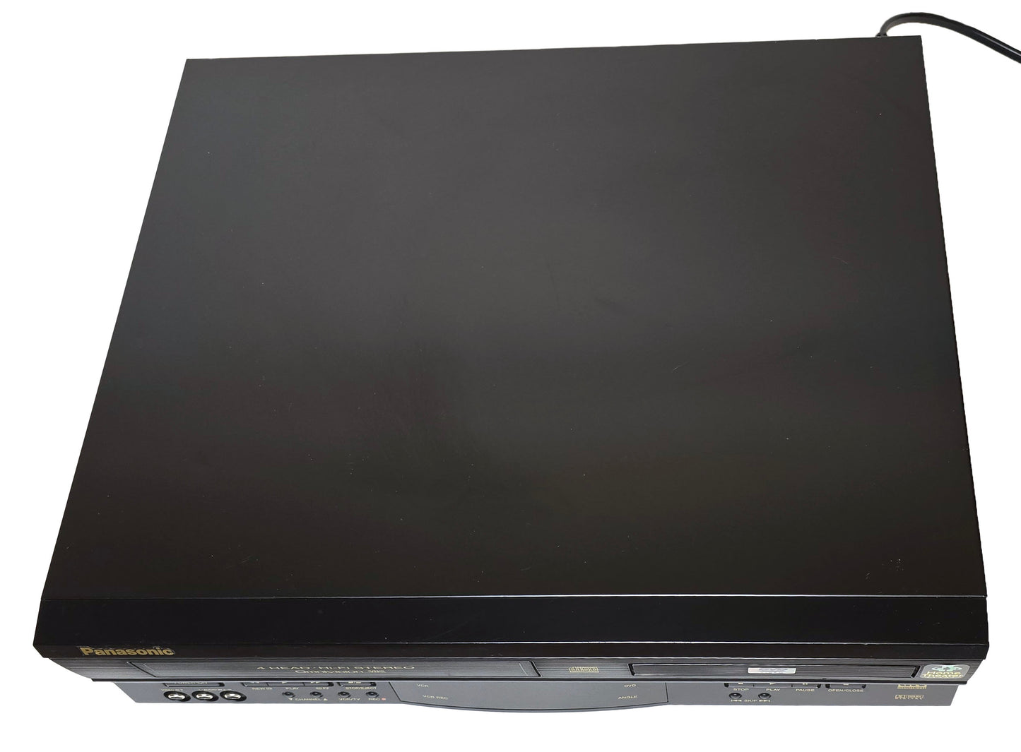 Panasonic PV-D4741 Omnivision VCR/DVD Player Combo - Top