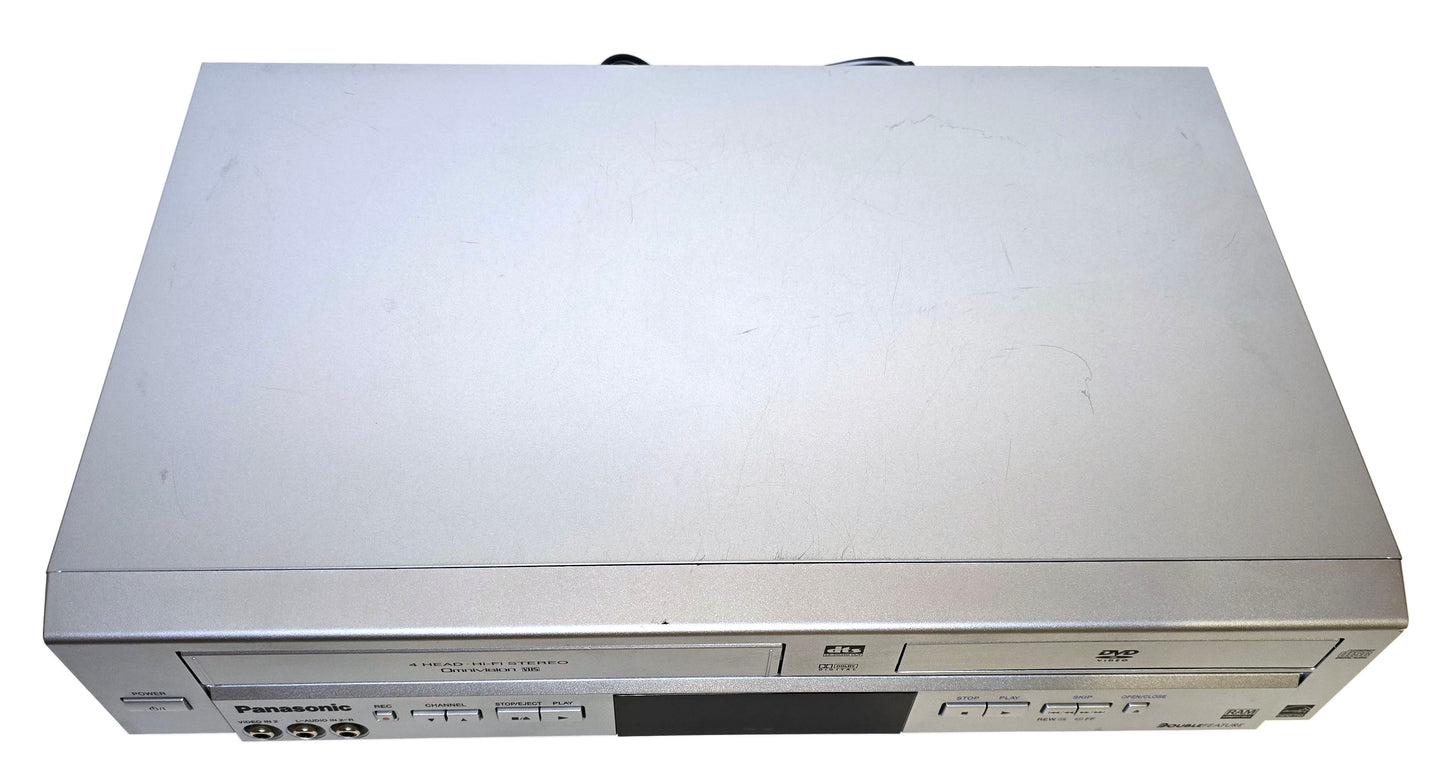 Panasonic PV-D4734S Omnivision VCR/DVD Player Combo - Top