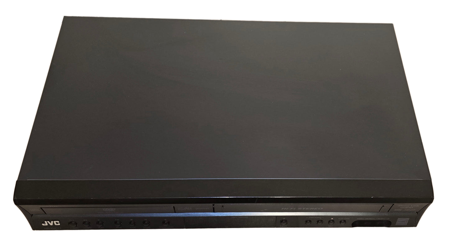 JVC HR-XVC11B VCR/DVD Player Combo - Top