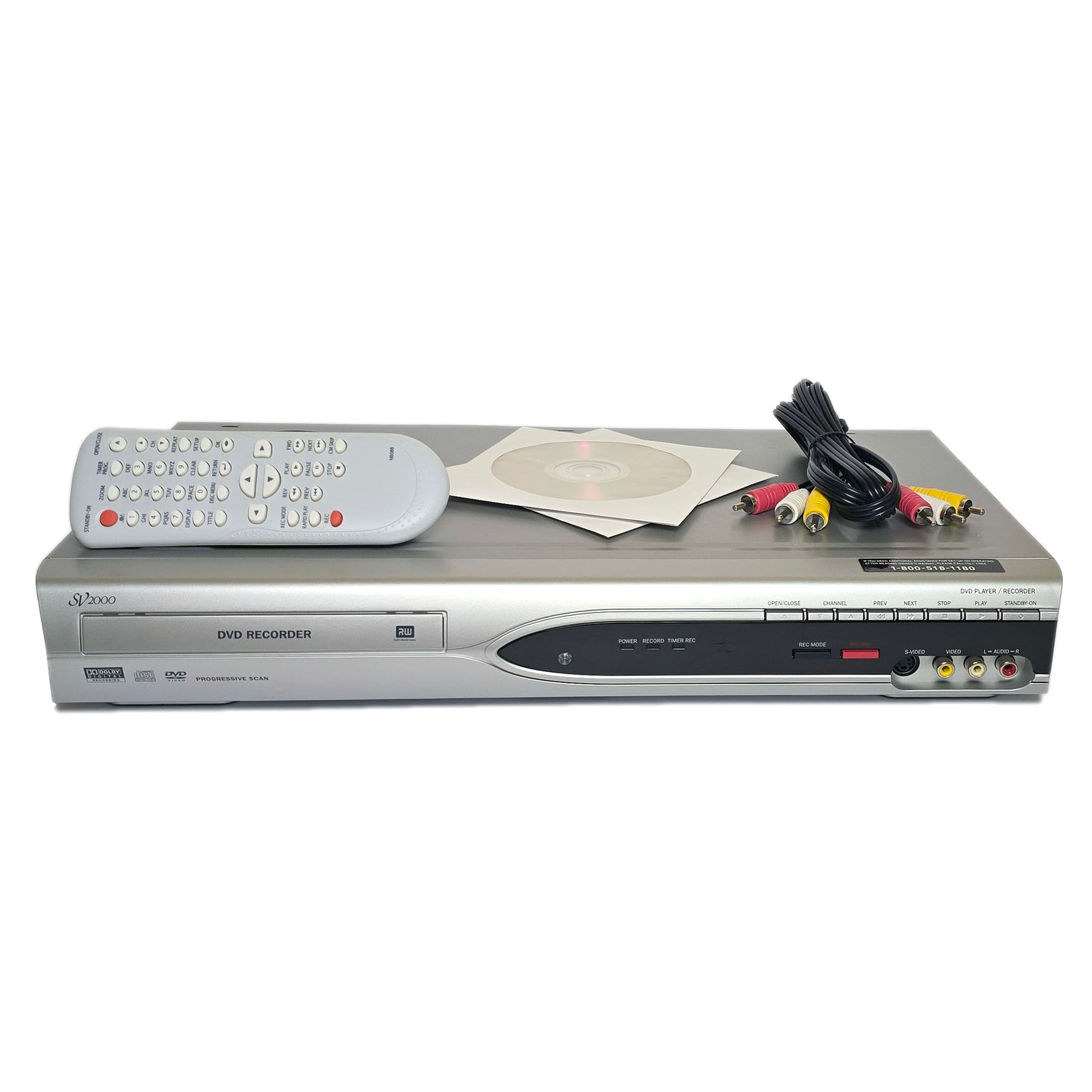 SV2000 WV10D6 DVD Recorder