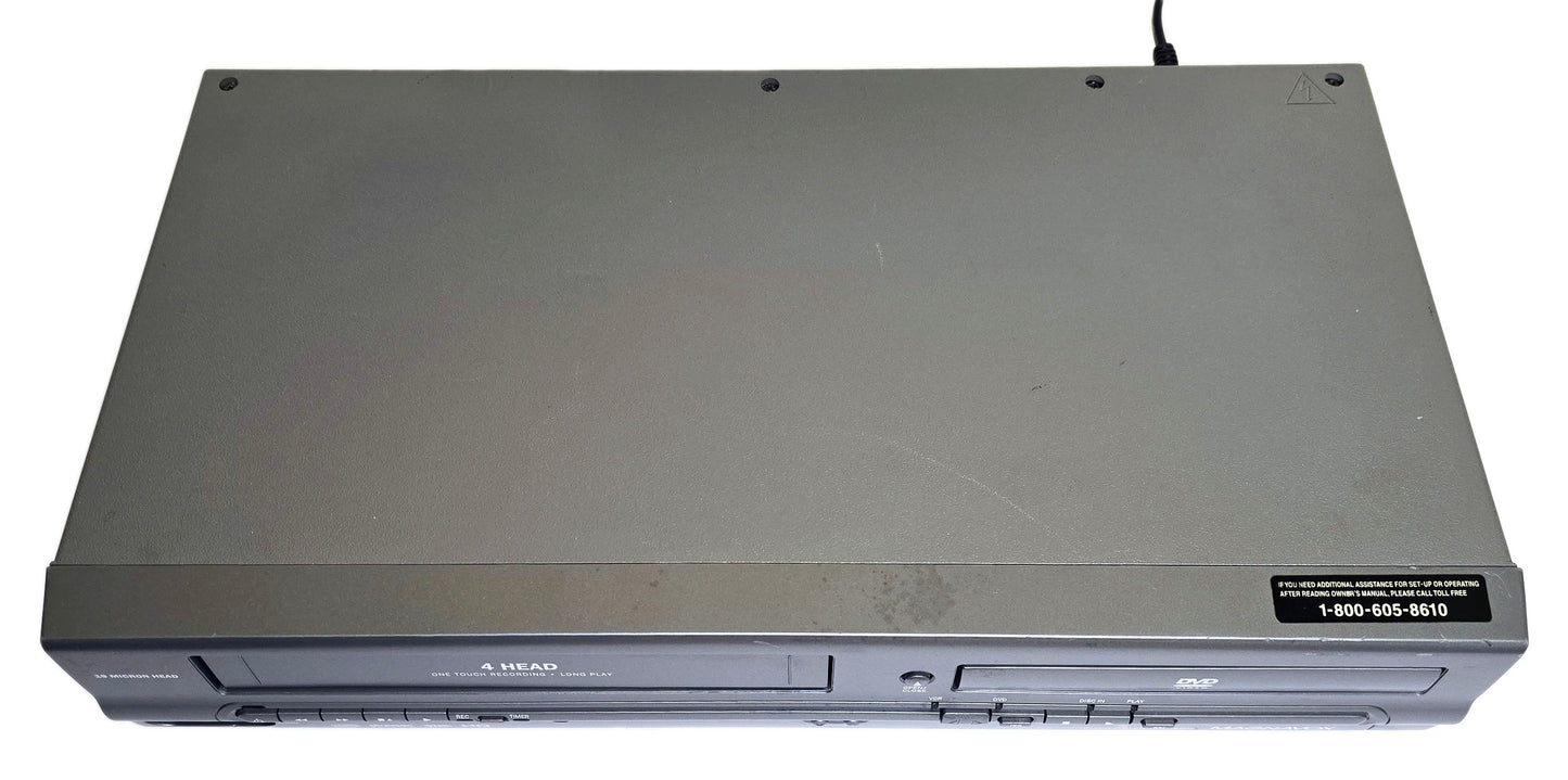 Magnavox MWD2205 VCR/DVD Player Combo - Top