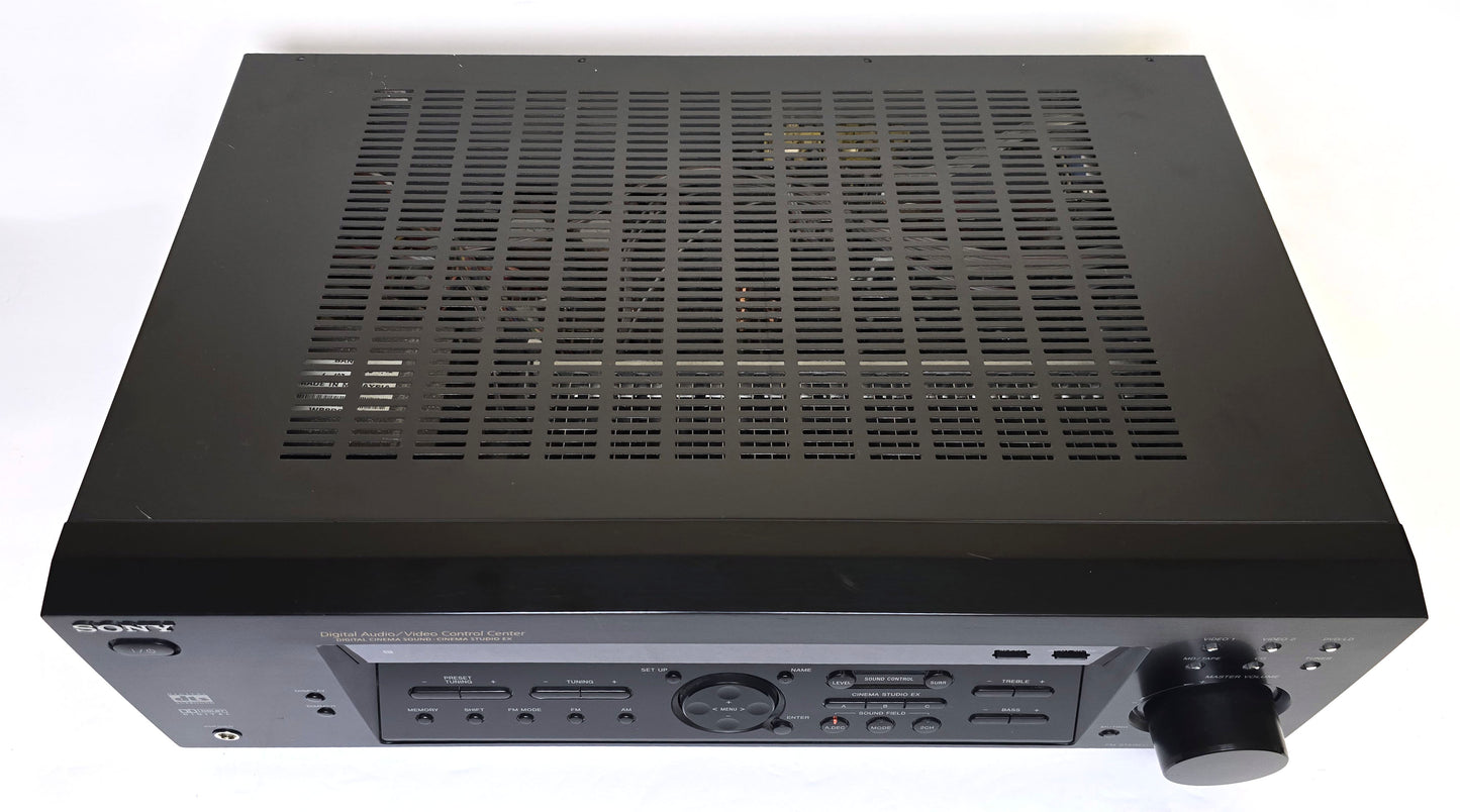 Sony STR-K740P 5.1 Channel Receiver - Top
