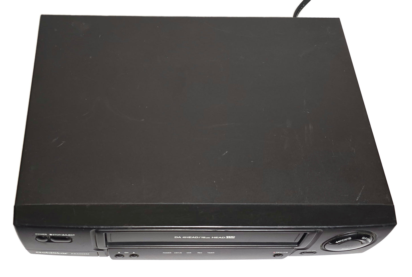 LG (GoldStar) AD420ZM VCR, 4-Head Mono - Top