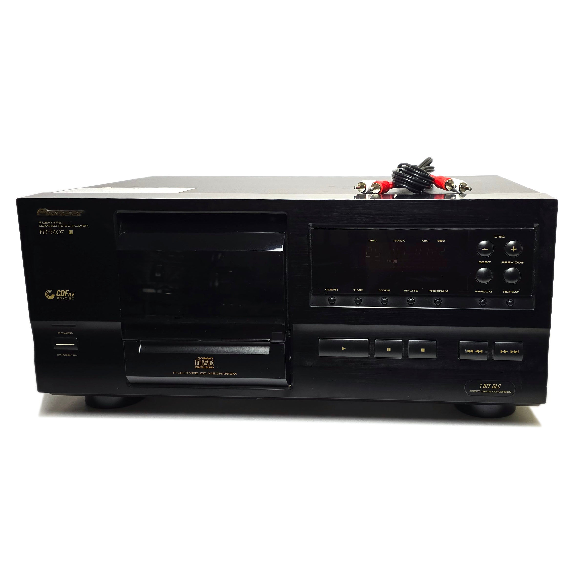 Pioneer PD-F407 25-Disc CD Changer Player – VCR-DVD.com