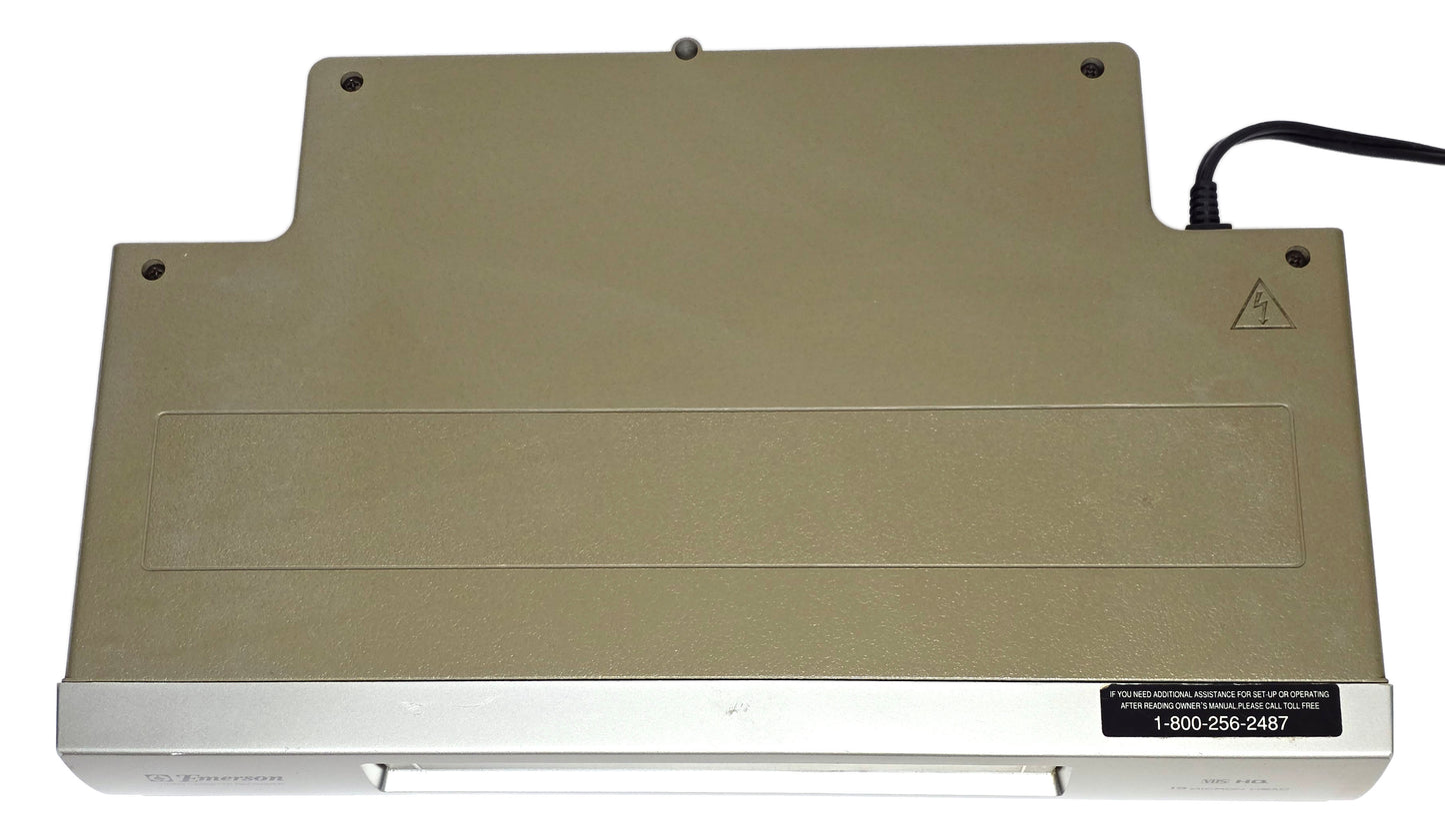 Emerson EWV404 VCR, 4-Head Mono - Top
