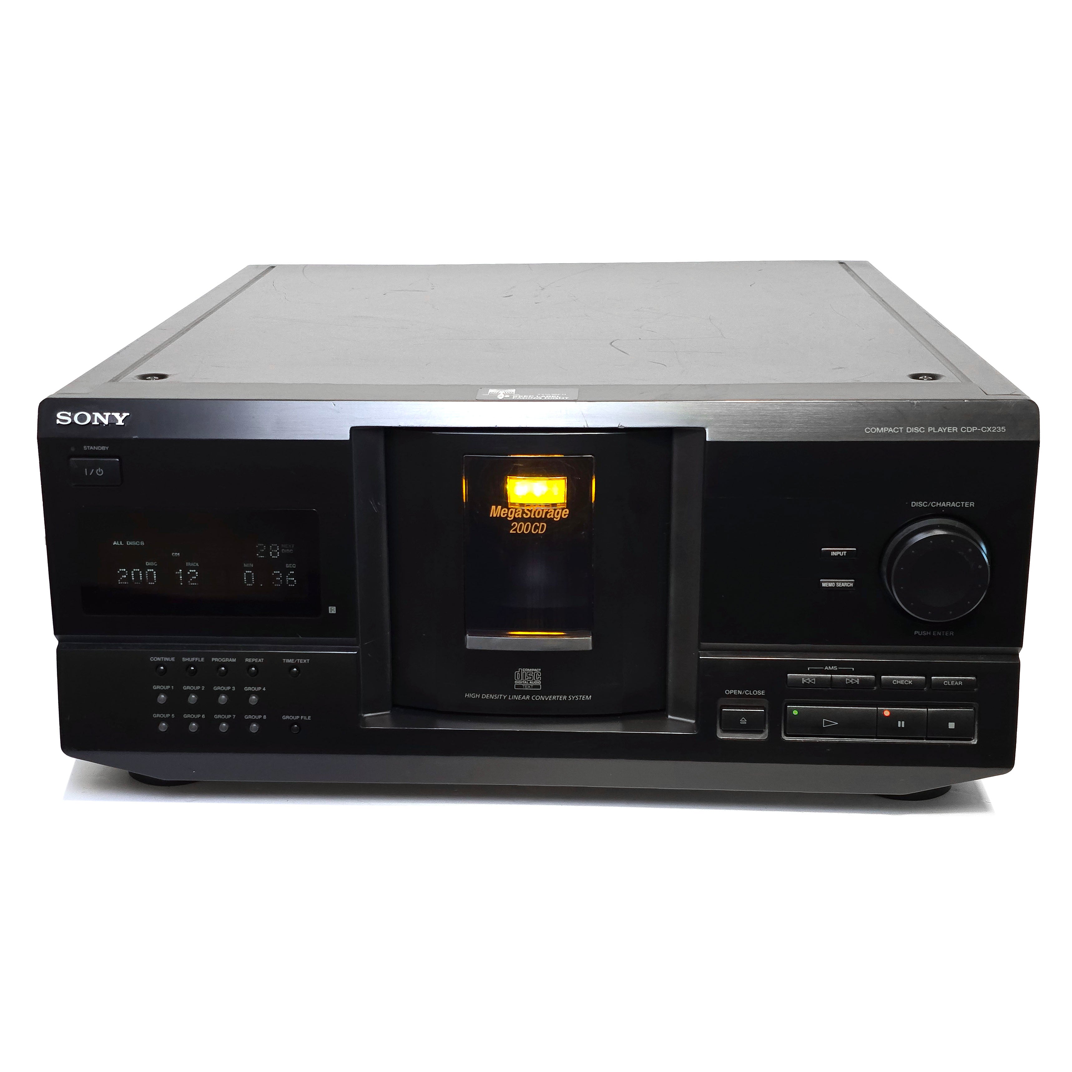Sony CDP-CX235 MegaStorage 200 CD Changer Player - Refurbished